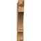 Ekena Millwork Balboa Craftsman Rough Sawn Outlooker, Western Red Cedar, 8"W x 46"D x 46"H OUT08X46X46BOA04RWR - alternate 2